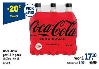 Makro Coca-cola zero aanbieding