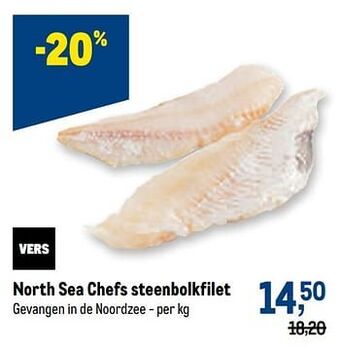 Makro North sea chefs steenbolkfilet aanbieding