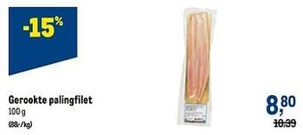 Makro Gerookte palingfilet aanbieding