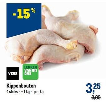 Makro Kippenbouten aanbieding