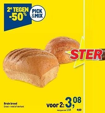 Makro Bruin brood aanbieding