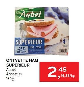 Ontvette ham superieur aubel