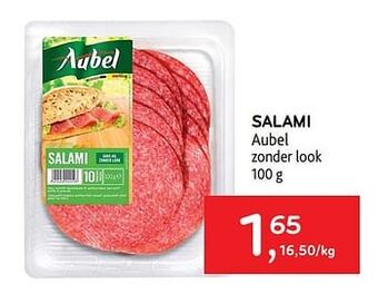 Alvo Salami aubel aanbieding