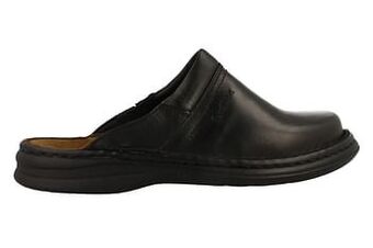 Berca Shoes Josef Seibel Pantoffel Heren Studentenmuil - Zwart aanbieding