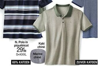Damart Polo in piquétricot aanbieding