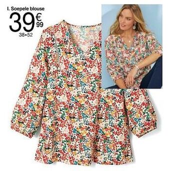 Damart Soepele blouse aanbieding