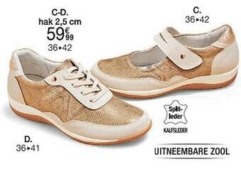 Damart Ballerina met velcro-sluiting aanbieding
