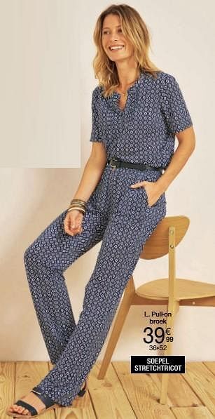 Damart Pull-on broek aanbieding