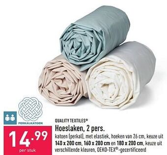 ALDI Hoeslaken aanbieding