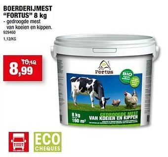 Hubo Boerderijmest fortus aanbieding