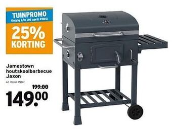 GAMMA Jamestown houtskoolbarbecue jaxon aanbieding