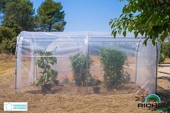 Brico Shaduwzeil serre Richel polyethyleen transparant 6,50m aanbieding