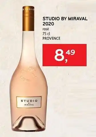 Alvo Studio by miraval 2020 rosé aanbieding