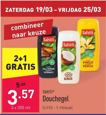 ALDI Douchegel 3 x 300ml aanbieding