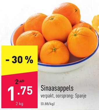 ALDI Sinaasappels aanbieding