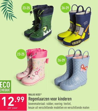 ALDI Regenlaarzen voor dames aanbieding
