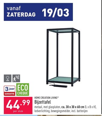 ALDI Bijzettafel aanbieding
