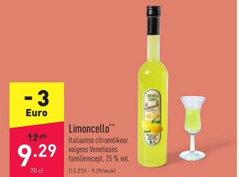 ALDI Limoncello 70cl aanbieding