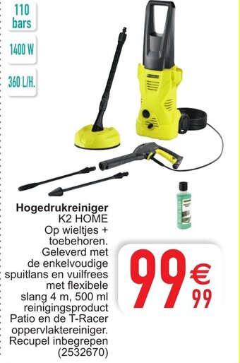Cora Hogedrukreiniger aanbieding