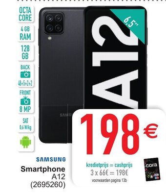 Cora Samsung smartphone aanbieding