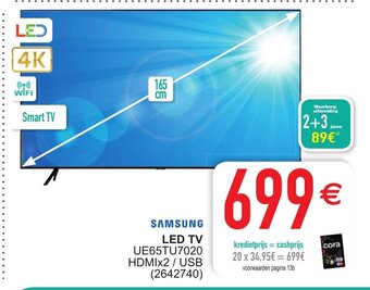Cora Samsung LED TV aanbieding
