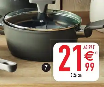 Cora Kookpan met glazen deksel aanbieding