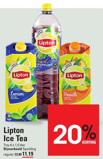 Sligro Lipton Ice Tea aanbieding