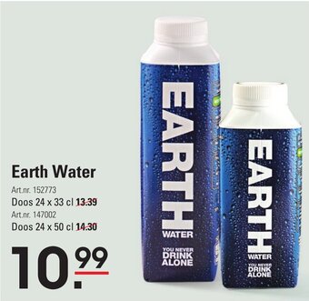 Sligro Earth Water aanbieding