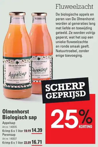 Olmenhorst Biologisch sap