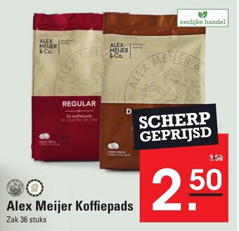 Sligro Alex Meijer Koffiepads aanbieding