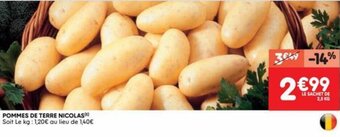Leader Price Pommes De Terre Nicolas aanbieding