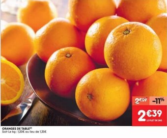 Oranges De Table