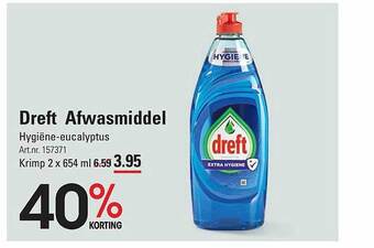 Sligro Dreft Afwasmiddel aanbieding