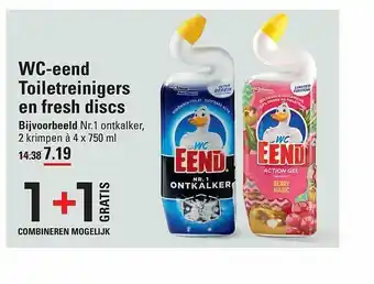 Wc Eend Toiletreinigers En Fresh Discs
