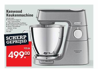 Sligro Kenwood Keukenmachine aanbieding