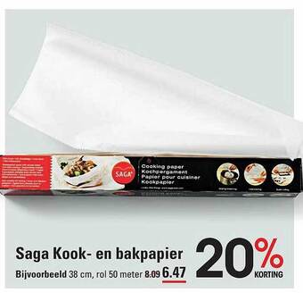 Saga Kook En Bakpapier