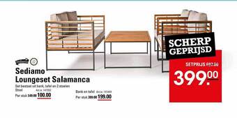 Sligro Loungeset aanbieding