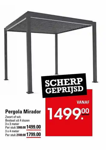 Pergola Mirador