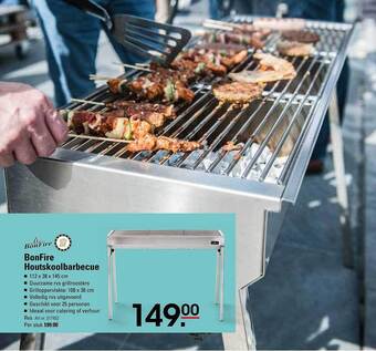 Sligro Houtskoolbarbecue aanbieding