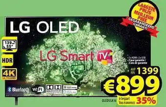 ElectroStock Lg smart tv oled55a16 aanbieding