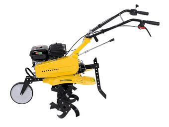 Hubo Powerplus X Garden POWXG7217 benzine tuinfrees 208cc + ploeg aanbieding