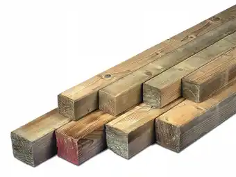 Hubo Paal 180x6,8 cm vierkant aanbieding