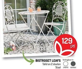 Bistroset leafs