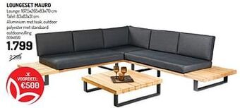 Loungeset mauro