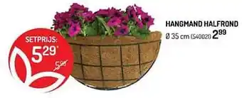 Oh Green Hangmand halfrond aanbieding