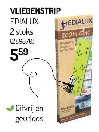 Oh Green Vliegenstrip edialux aanbieding