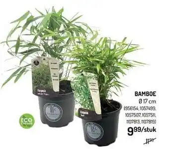 Oh Green Bamboe aanbieding