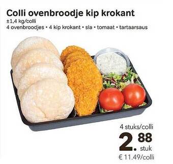 Bon Ap Colli Ovenbroodje Kip Krokant aanbieding