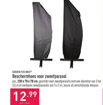 Garden Feelings Beschermhoes Voor Zweefparasol