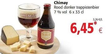 Colruyt Chimay rood donker trappistenbier aanbieding